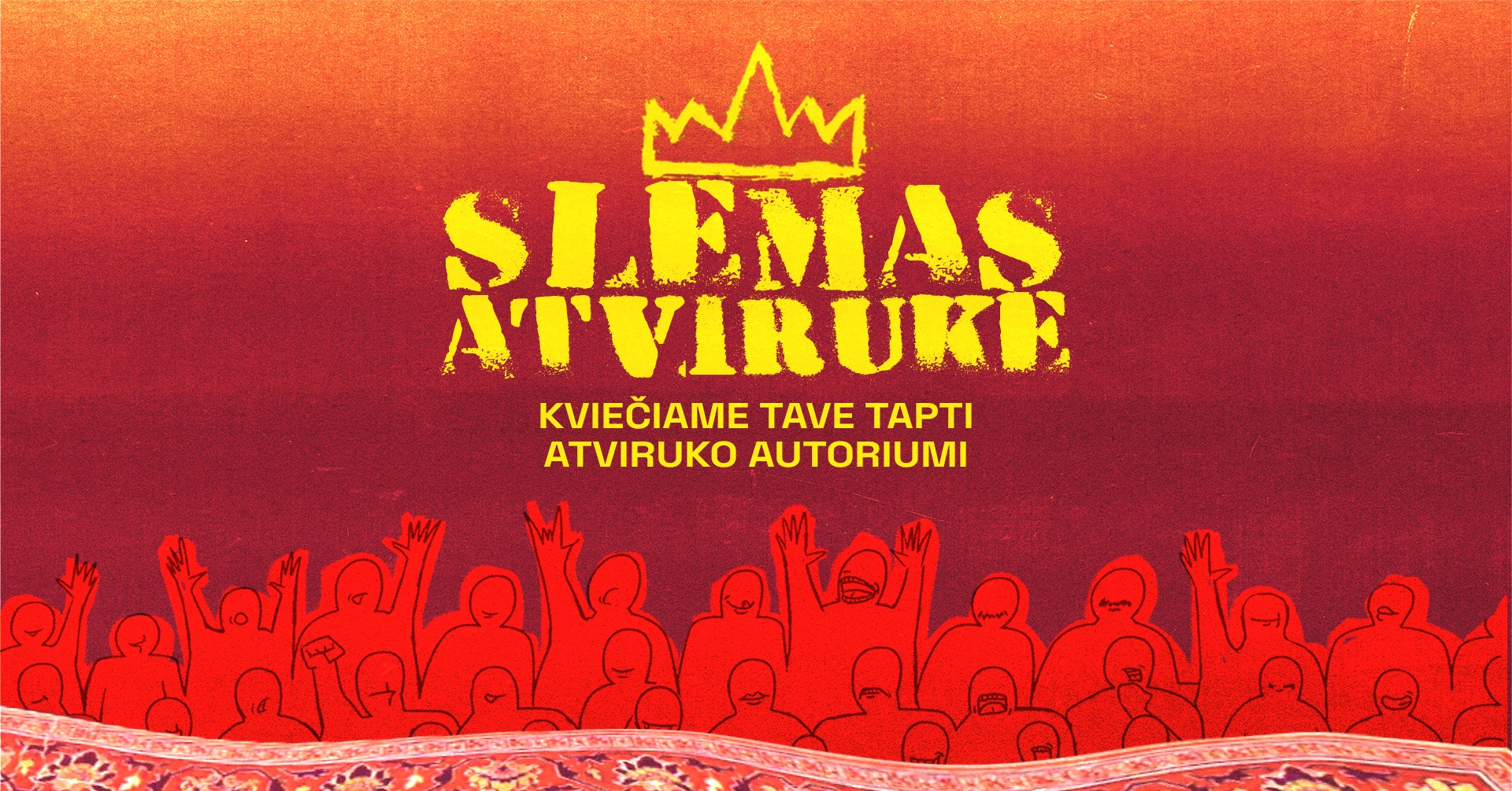 TRENKSMAS | TAPK ATVIRUKO AUTORIUMI! | Kauno menininkų namai 